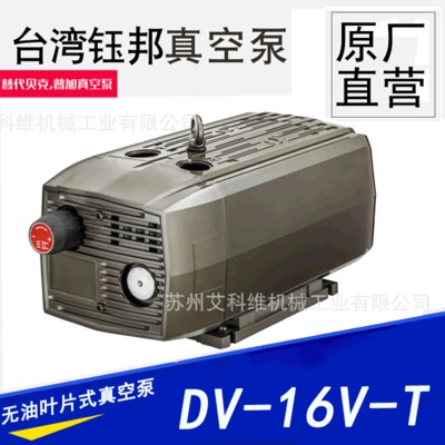 工业用气体传输泵小型无油旋片真空泵DV-16V-T贝克旋片式真空泵