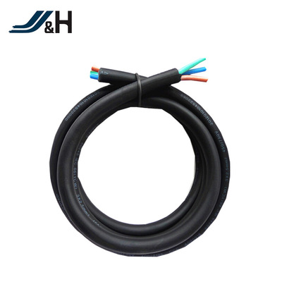现货供应YCW 3*150+2*70 重型橡套软电缆 五芯 铜芯橡皮电缆