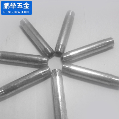 加工定制 碳钢单头丝 焊接单头丝 快装接头 外丝短接批发