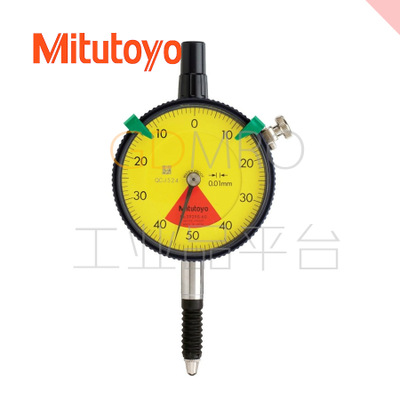 三丰MITUTOYO 2929S-60指针式指示表1mm 百分表 DG0.01-0.8MM