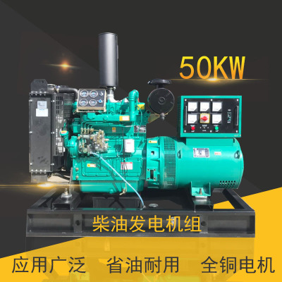 小型发电机  50kw柴油发电机组  养殖场专用发电机组