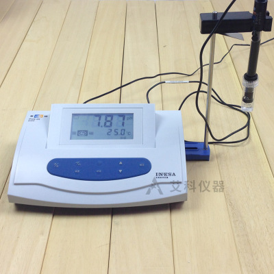 上海雷磁台式数显酸度计pH计 ph值酸碱度检测仪PHS-25