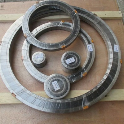 上海金属缠绕式垫片，异形金属垫片非标定制内外环金属垫片成本价