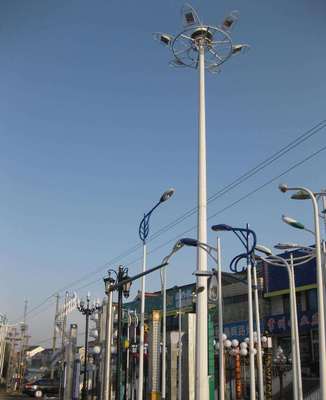 球场高杆灯 厂家供应 15米-35米高杆灯  电动升降 厂家指导安装
