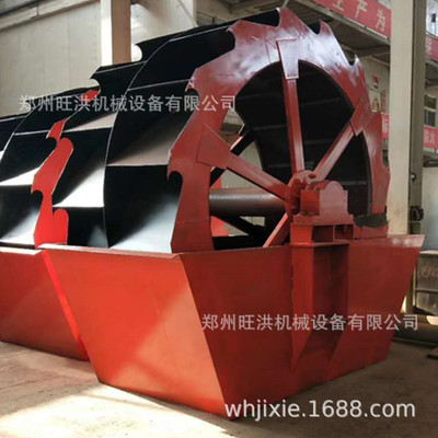 螺旋式洗石机洗砂机 黄泥土沙洗砂机 砂石脱泥清洗设备滚筒洗砂机图1