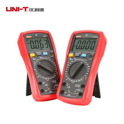 uni-t优利德 UT890C万用表 890D+数字万能表声光报警 电压电容表