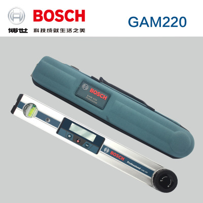 BOSCH博世角度尺GAM220数字显示电子水平角度可折叠测量仪水平尺