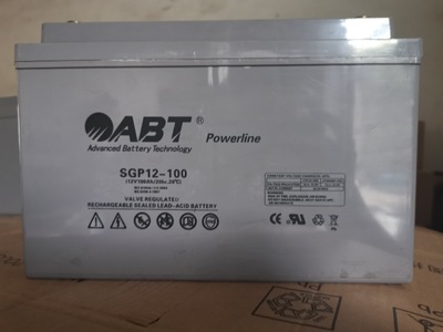 ABT免维护蓄电池SGP12-100UPS电源12V100AH直流屏电瓶EPS蓄电池