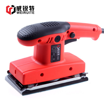 威锐特砂光机小型电动腻子墙壁平板家具打磨机木工沙纸抛光砂纸机图1