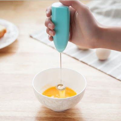 亚马逊爆款手持电动打奶器牛奶咖啡搅拌器奶泡器电动搅拌棒打蛋器