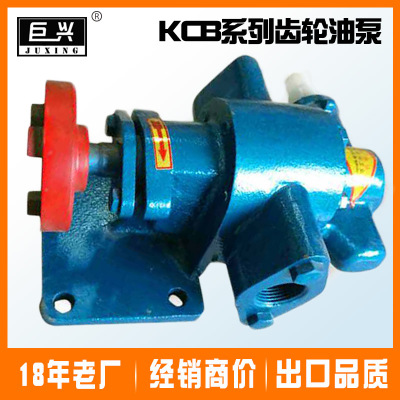厂家批发 kcb55小流量油泵 润滑油泵 铸铁油泵 齿轮电动输油泵