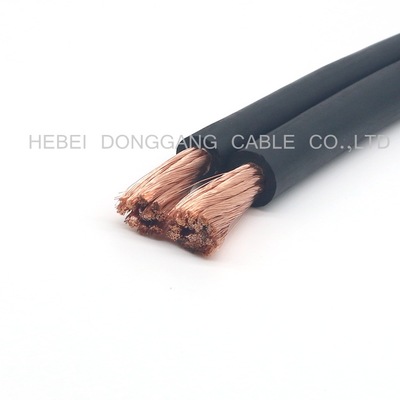 电线电缆厂家柔软铜芯500A焊接设备用电缆 70mm2电焊机电缆