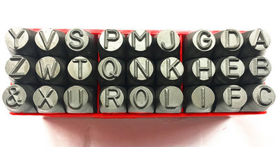 赛字码钢印尔特反体模具冲子钢字钉数字钢号码0-8钢字母A-Z规格