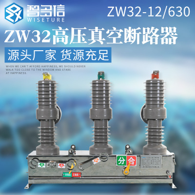 智多信 ZW32-12/630-20 手动户外高压真空断路器 柱上分界开关