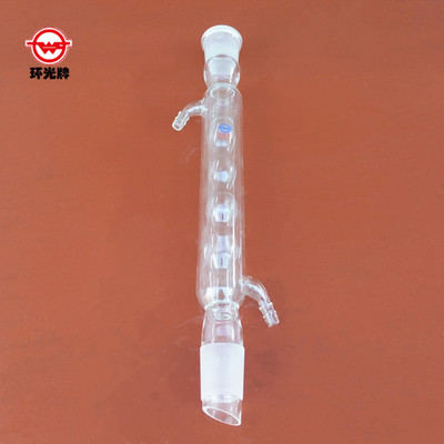 出售22/500/24×2球形冷凝管标准磨口 台州市椒江玻璃仪器厂