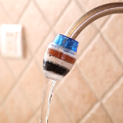 家用净水器自来水过滤器简约厨房活性炭多层滤水器批发