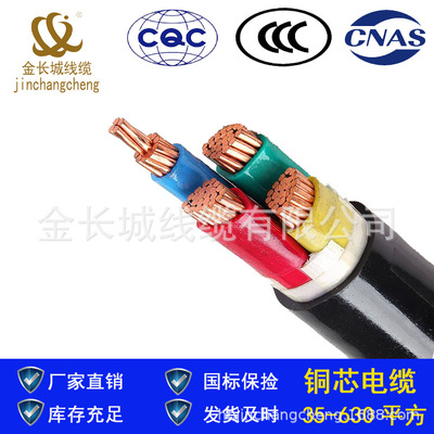 厂家直销  铝芯   国标电缆   YJLV-0.6/1  3*95+1