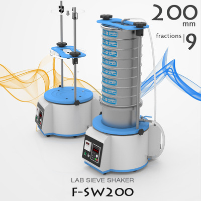 FOCUCY弗卡斯F-SW200实验室振动筛变频三维振动试验筛湿式筛分仪图1