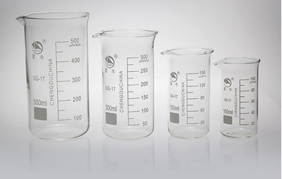 蜀牛蜀玻玻璃高形烧杯加热耐高温酸碱高硼硅GG-17化学实验器材型