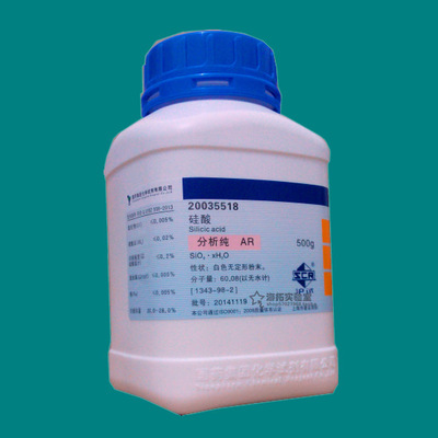 海拓实验国药集团化学试剂沪试硅酸 AR级 分析纯 500G/瓶