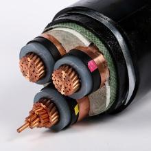 厂家直销  铜国标交联高压电力电缆YJV22-8.7/15   3X120mm