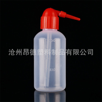 厂家直销 塑料洗瓶500Ml 红头洗瓶 红鸟头洗瓶 加厚挤压瓶