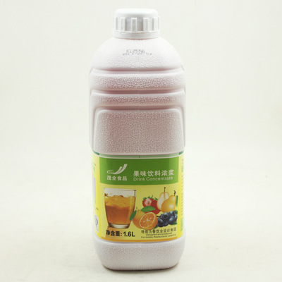 特级西柚果汁 高倍浓缩果汁果浆 果味饮料浓浆 1.6L