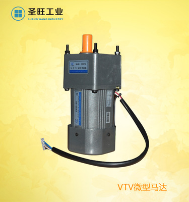 深圳VTV40W电子调速单相交流异步小电机YN90-40 插件线微型小马达