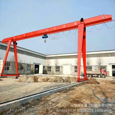 新品上市 10吨龙门吊生产厂家 5t单梁门式起重机 3吨地轨行吊