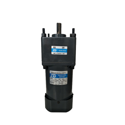中大250W齿轮调速马达6IK250RGU-CF-6GU200K流水包装机用调速马达图1