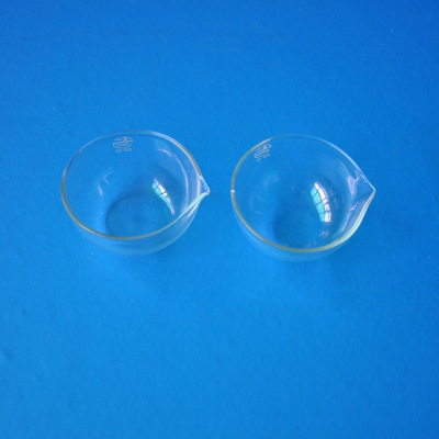 平/圆底蒸发皿 60/90/120/150mm玻璃蒸发皿 海门专业实验器皿