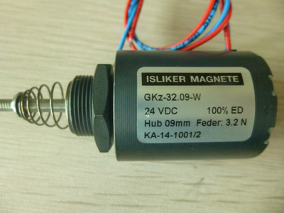供应瑞士ISLIKER MAGNETE电磁铁GKz-32.09-W 24VDC 100%ED 3.2N
