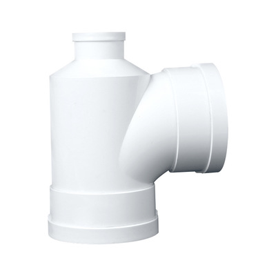 工厂直销pvc 国标管道家装特殊配件瓶型三通 排水管下水管件 配件