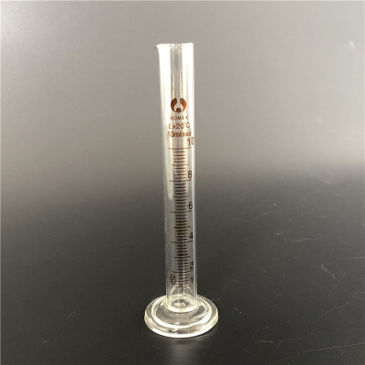 10ml玻璃量筒 玻璃量筒带刻度 量杯量筒 可选具塞量筒