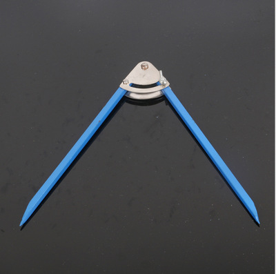 合金圆规 划线规 钳工工具 木工划线器工业用圆规铁划规150-600mm图1