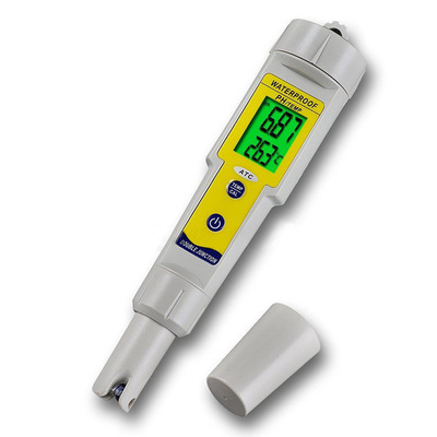 酸度计ph计酸碱度测试仪618便携式ph带温度PH METER酸碱度测试笔