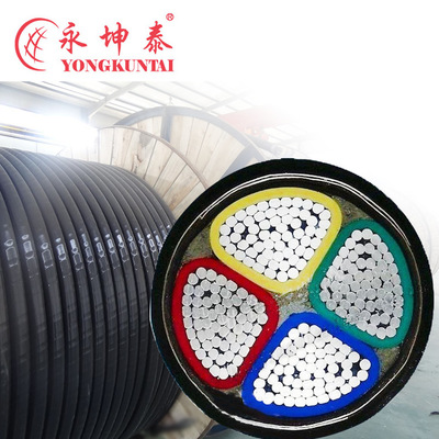 厂家直供铝芯电缆 240mm2 PVC护套国标铝芯电力电缆 铝芯电缆