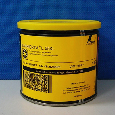 克鲁勃KLUBER BARRIERTA L 55/0 1 2 3全氟聚醚脂 合成高温润滑脂
