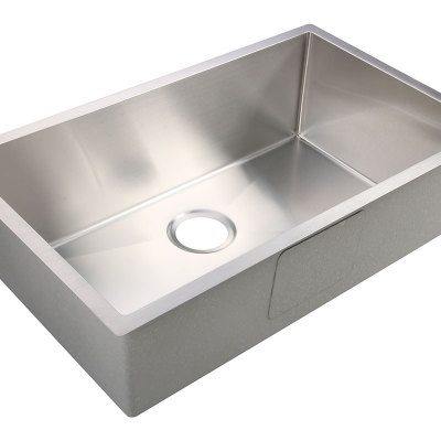 大量批发304手工不锈钢水槽单槽 厨房洗菜盆台上大单槽R3018 sink