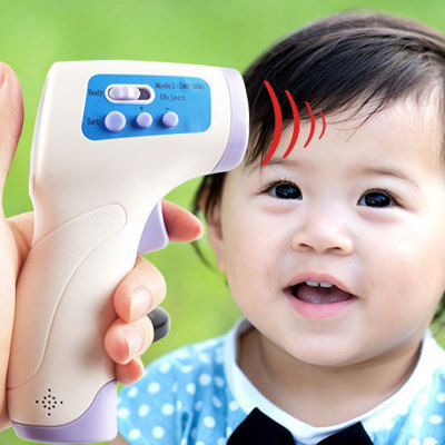 额温枪非接触式儿童婴儿体温计红外线测温仪一件代发跨境货源外贸