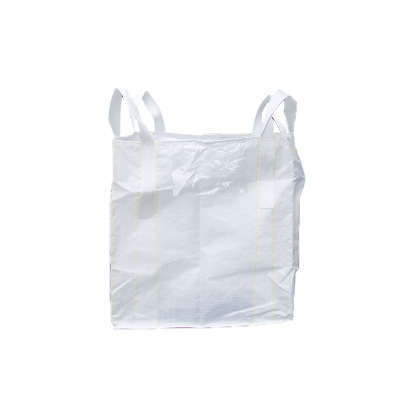 新款白色4吊环吨包集装袋 新款塑料编织袋定制太空袋磨料批发吨袋