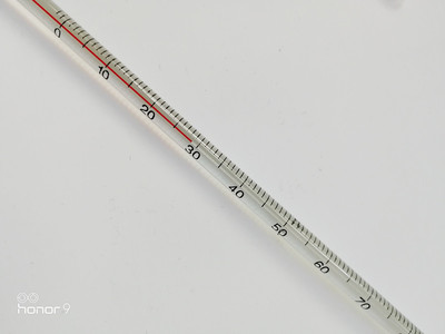 玻璃棒表水银/ 红水温度计 0-50/100/200/300/度30厘米油印刻度