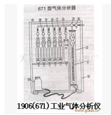 1906奥氏气体分析器1906六管气体分析器1906奥式气体分析器