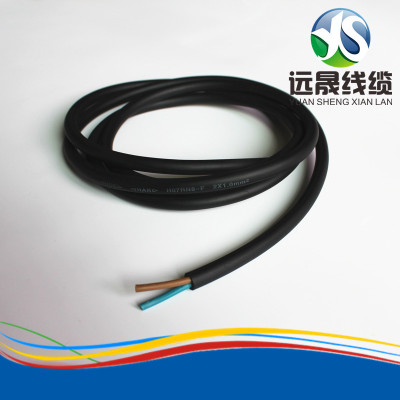 现货VDE水底电缆线H07RN8-F 2*1.5平方外径8.6mm水底灯水泵专用线