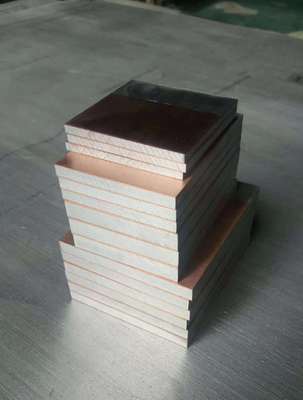 现货铜铝复合板1mm~4mm 导电金属复合板