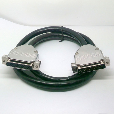 专业生产D-SUB车针线缆 HDD44P公对母金属壳装配式广告屏线