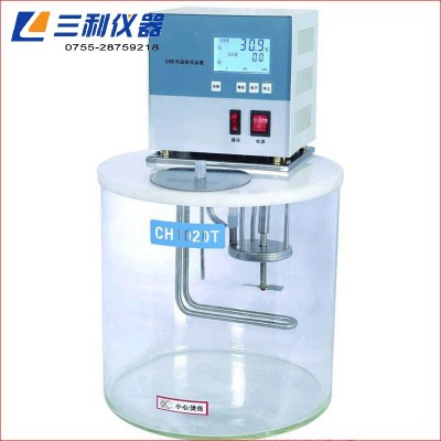 HCH1020T透视型高精度恒温水浴乌氏平氏奥氏玻璃粘度计玻璃缸水槽