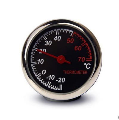 车载温度计 车载时钟 汽车电子表车用湿度计 石英钟表 耐高温低温
