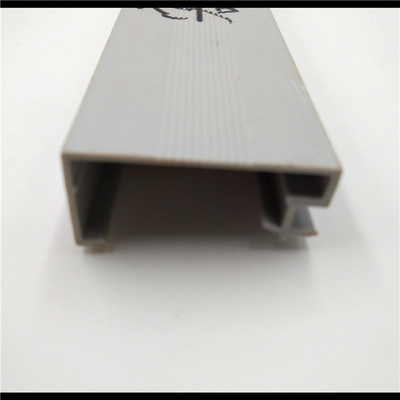 厂家供应PVC型材 玻璃卡槽 铝型材塑料盖板 材质有PVC ABS