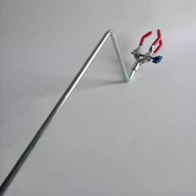 杭州莱伯斯 30cm实验用直角变向万用夹 三爪夹 烧瓶夹 冷凝管夹